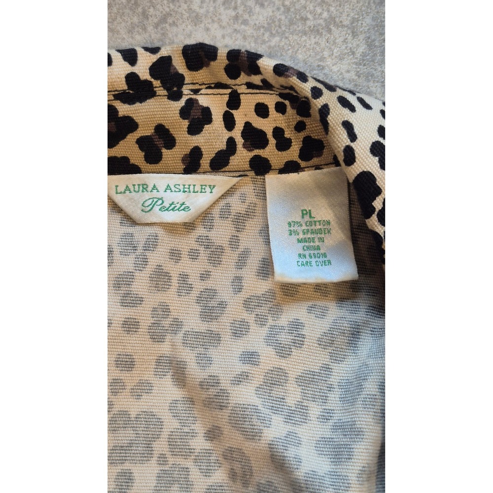 π RHINESTONE PREDATOR π€β¨ Leopard Rhinestone Embellished Statement Jacket LP - Picture 7 of 12